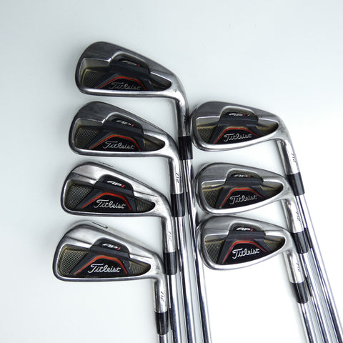 Used Titleist AP1 712 Iron Set / 4 - PW / Stiff Flex