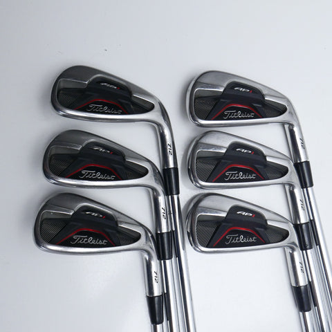 Used Titleist AP1 712 Iron Set / 5 - PW / Stiff Flex