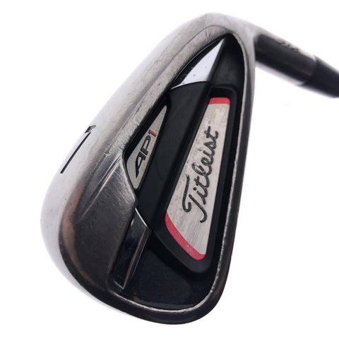 Used Titleist AP1 714 7 Iron / 32.0 Degrees / Stiff Flex