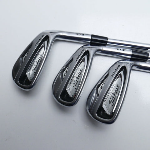 Used Titleist AP1 714 & AP2 714 Iron Set / 4 - PW / Regular Flex