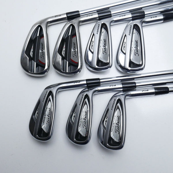 Used Titleist AP1 714 & AP2 714 Iron Set / 4 - PW / Regular Flex