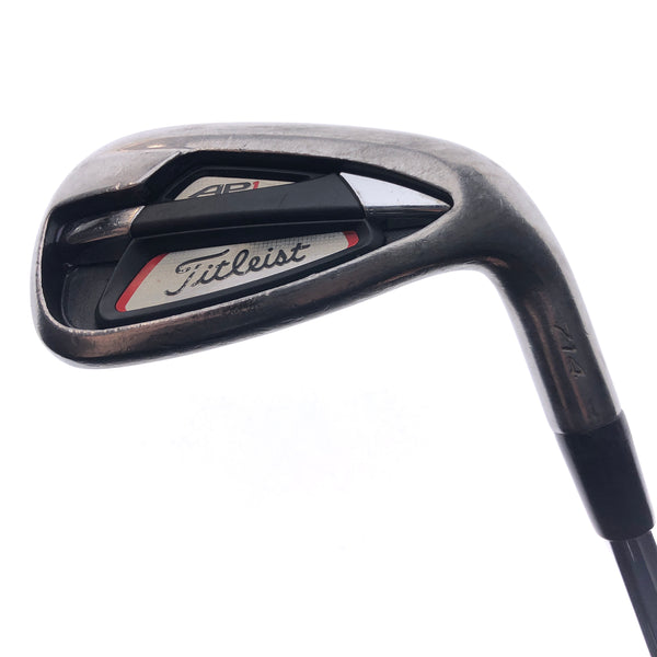 Used Titleist AP1 714 Pitching Wedge Iron / 44.0 Degrees / Stiff Flex