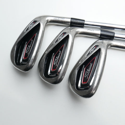 Used Titleist AP1 716 Iron Set / 4 - PW / Regular Flex