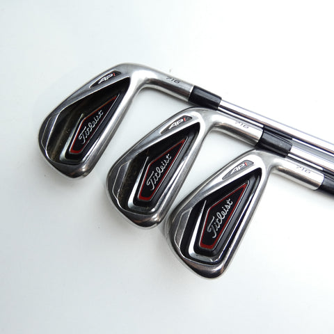 Used Titleist AP1 716 Iron Set / 5 - 9 IRON / Stiff Flex