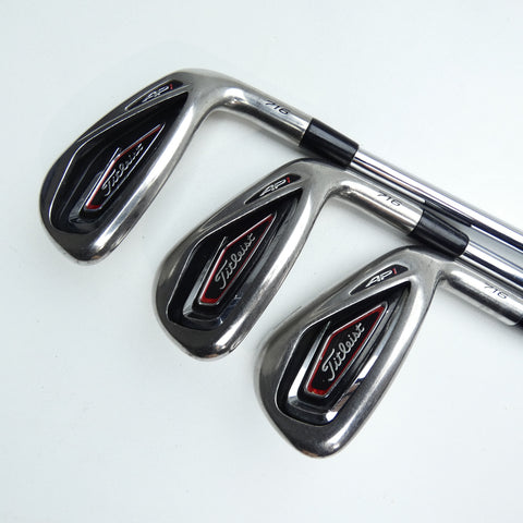 Used Titleist AP1 716 Iron Set / 6 - PW + GW / Regular Flex
