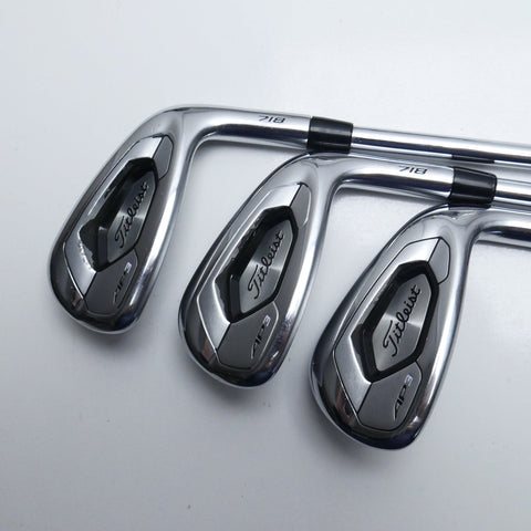 Used Titleist AP1 718 & AP3 718 Combo Iron Set / 4 - PW / Regular Flex