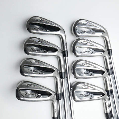 Used Titleist AP1 718 Iron Set / 4 - PW + 48° / Regular Flex