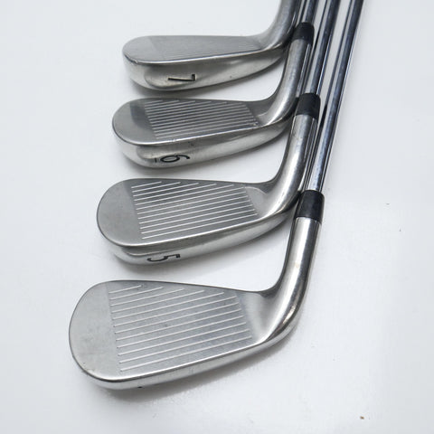 Used Titleist AP1 718 Iron Set / 4 - PW + 48° / Stiff Flex