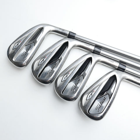 Used Titleist AP1 718 Iron Set / 5 - PW + 48° / Stiff Flex