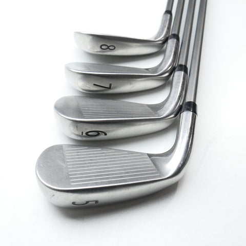 Used Titleist AP1 718 Iron Set / 5 - PW + 48° / Stiff Flex