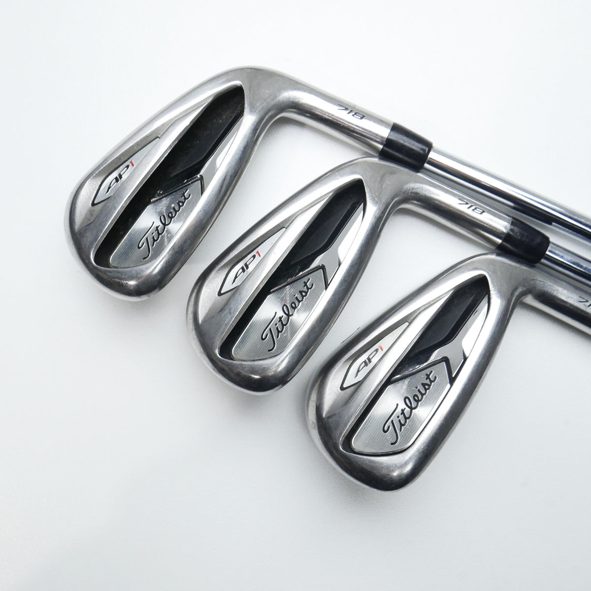 Used Titleist AP1 718 Iron Set / 5 - PW / Regular Flex