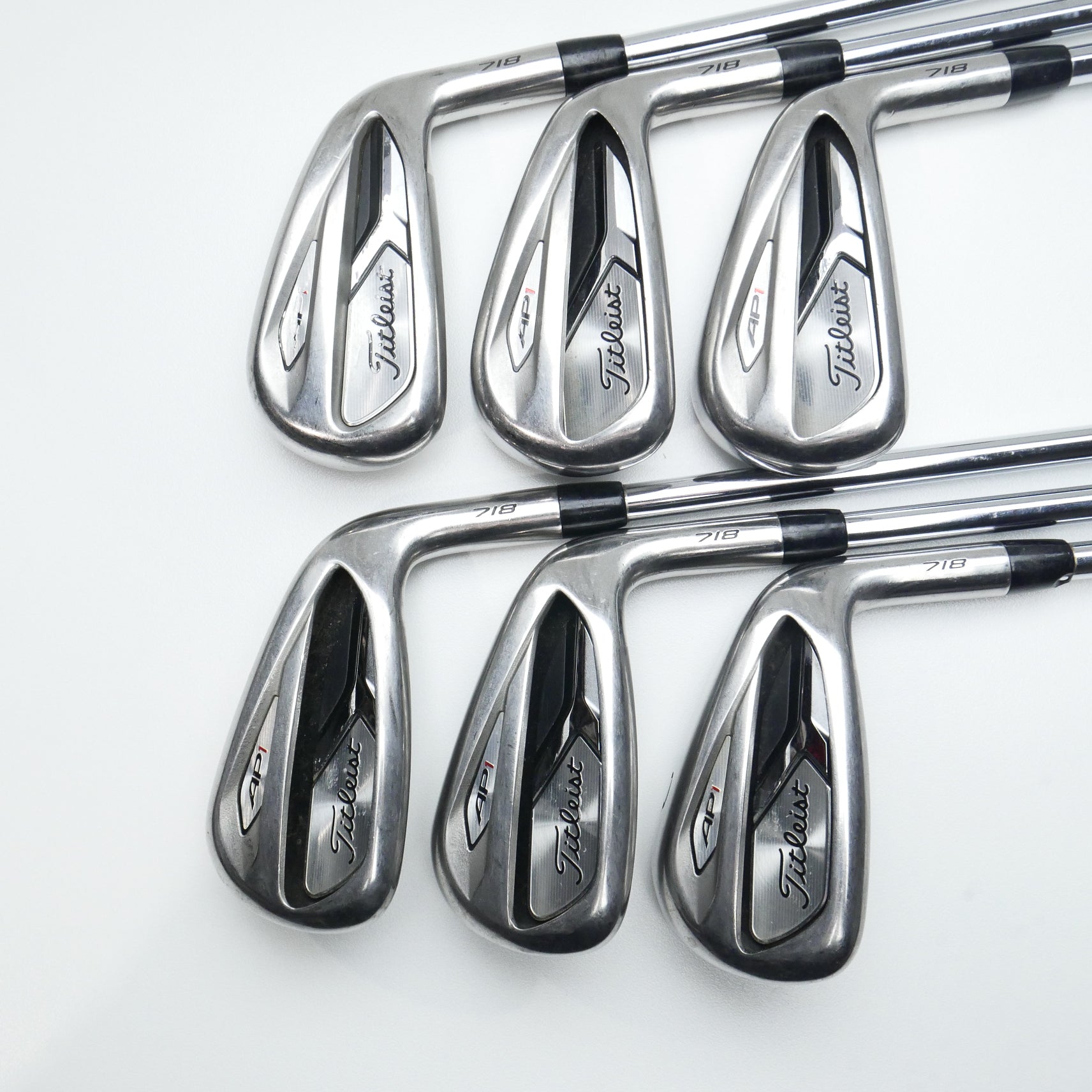 Used Titleist AP1 718 Iron Set / 5 - PW / Regular Flex