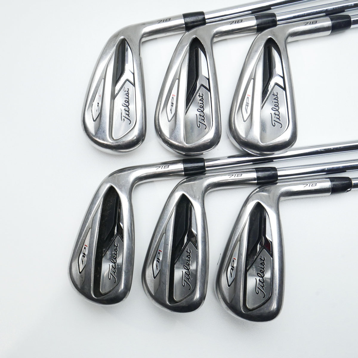 Used Titleist AP1 718 Iron Set / 5 - PW / Regular Flex