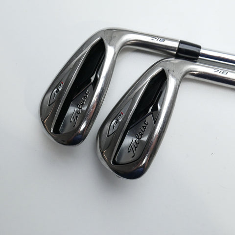 Used Titleist AP1 718 Iron Set / 7 - PW / Regular Flex