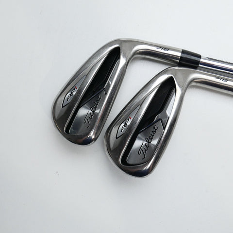 Used Titleist AP1 718 Iron Set / 7 - PW / Regular Flex