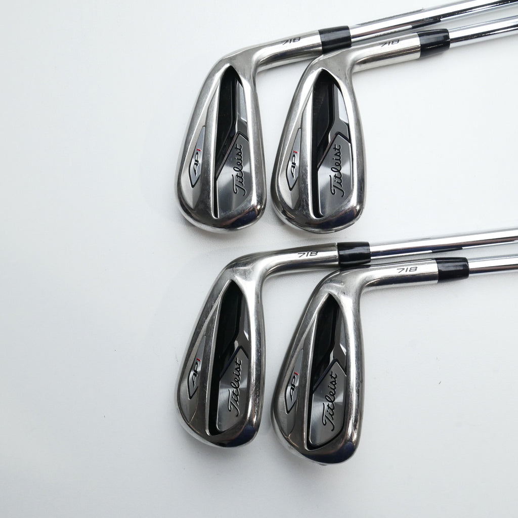 Used Titleist AP1 718 Iron Set / 7 - PW / Regular Flex