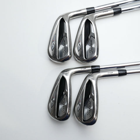 Used Titleist AP1 718 Iron Set / 7 - PW / Regular Flex