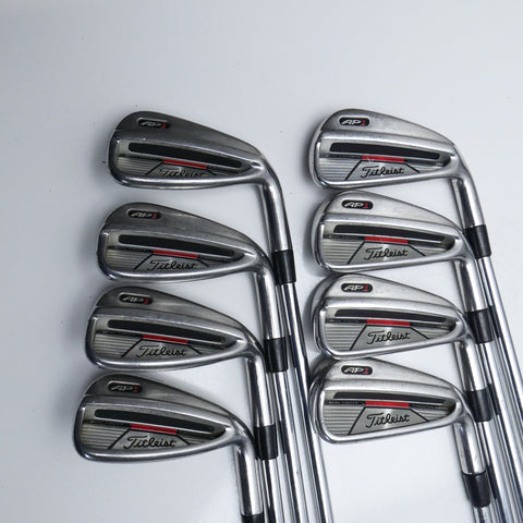 Used Titleist AP1 Iron Set / 4 - PW + GW / Regular Flex