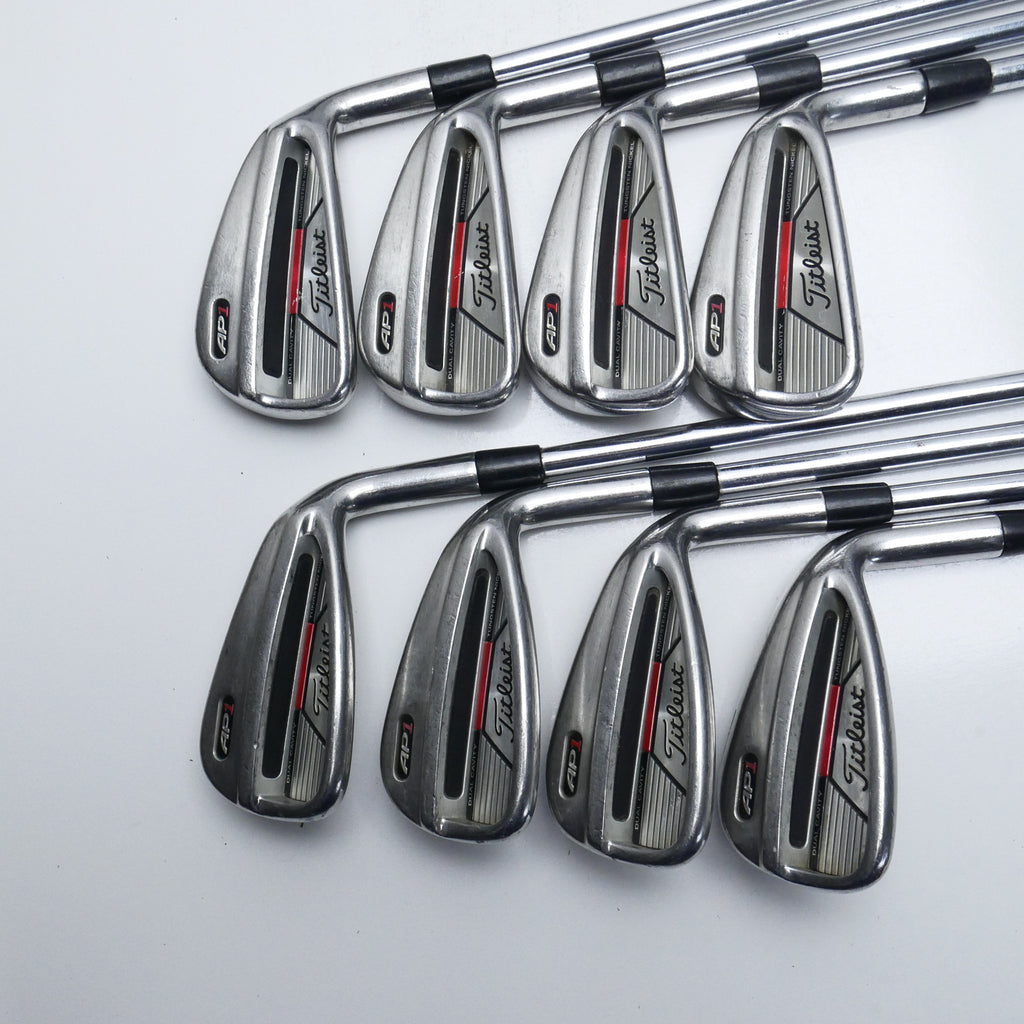 Used Titleist AP1 Iron Set / 4 - PW + GW / Regular Flex