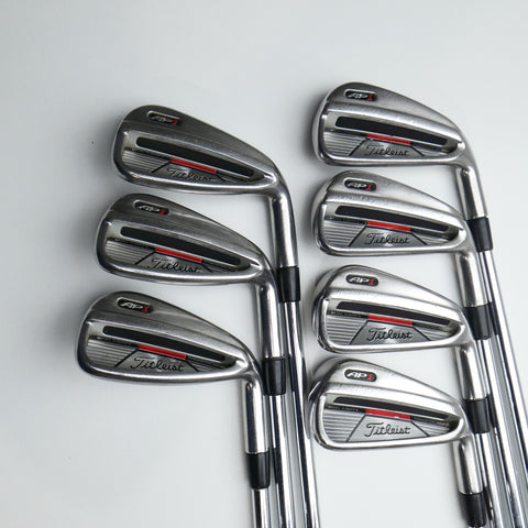 Used Titleist AP1 Iron Set / 4 - PW / Regular Flex