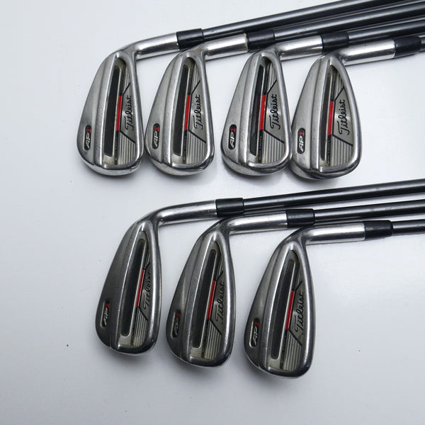 Used Titleist AP1 Iron Set / 5 - PW + AW / Regular Flex