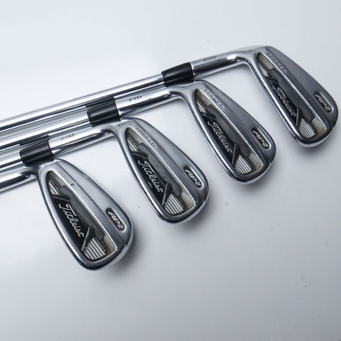 Used Titleist AP2 710 Iron Set / 3 - PW / Regular Flex / Left-Handed