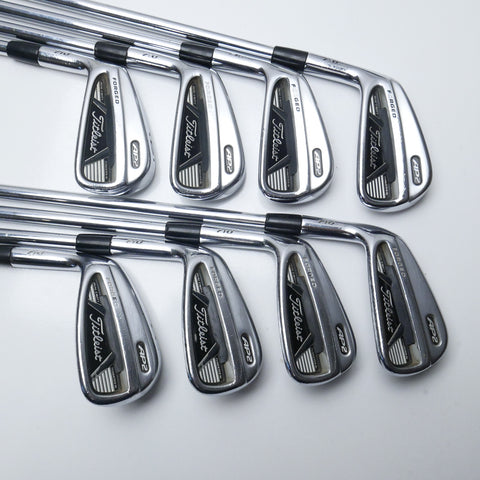 Used Titleist AP2 710 Iron Set / 3 - PW / Regular Flex / Left-Handed