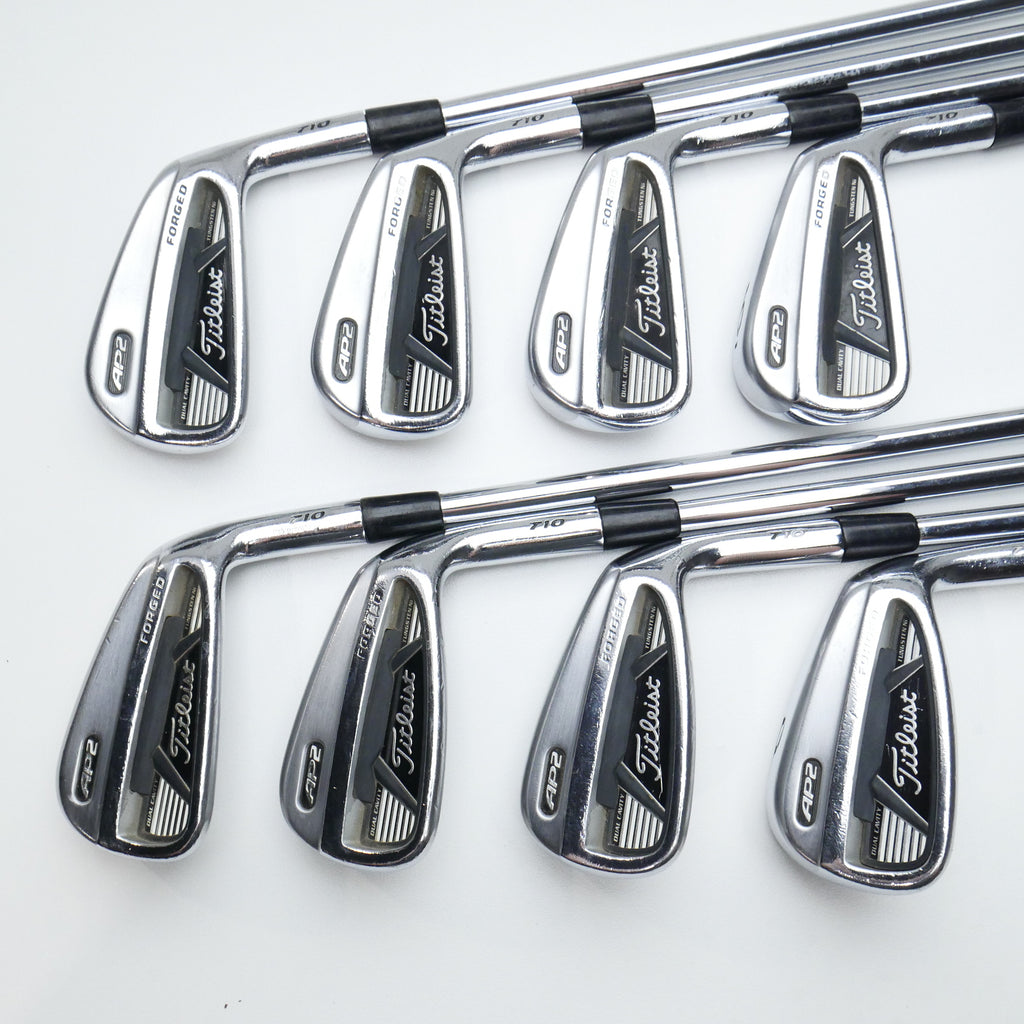 Used Titleist AP2 710 Iron Set / 3 - PW / Stiff Flex