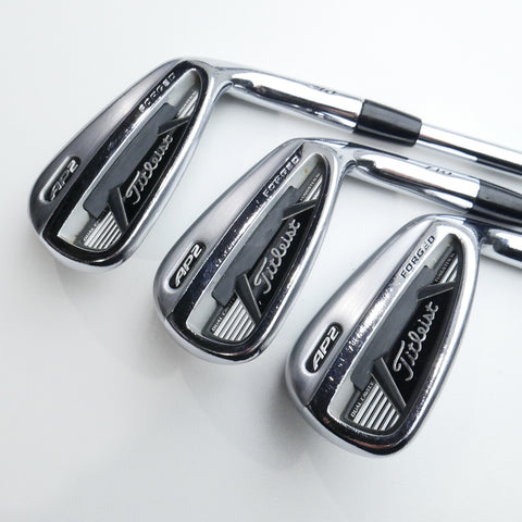 Used Titleist AP2 710 Iron Set / 5 - PW / Stiff Flex