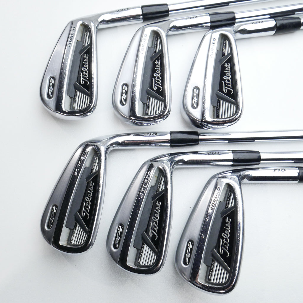 Used Titleist AP2 710 Iron Set / 5 - PW / Stiff Flex