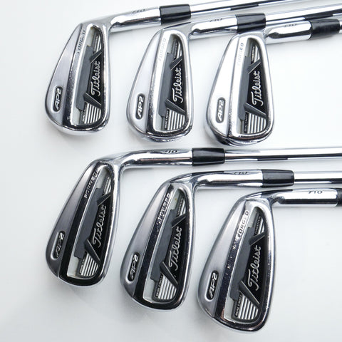 Used Titleist AP2 710 Iron Set / 5 - PW / Stiff Flex