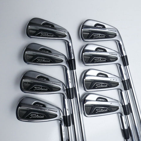 Used Titleist AP2 712 Iron Set / 3 - PW / Stiff Flex