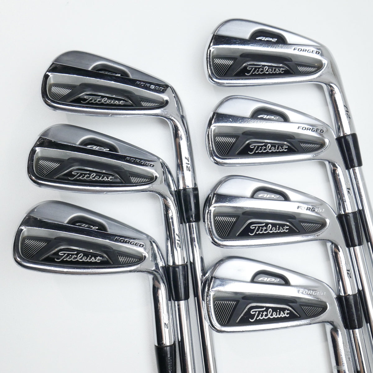 Used Titleist AP2 712 Iron Set / 4 - PW / Stiff Flex