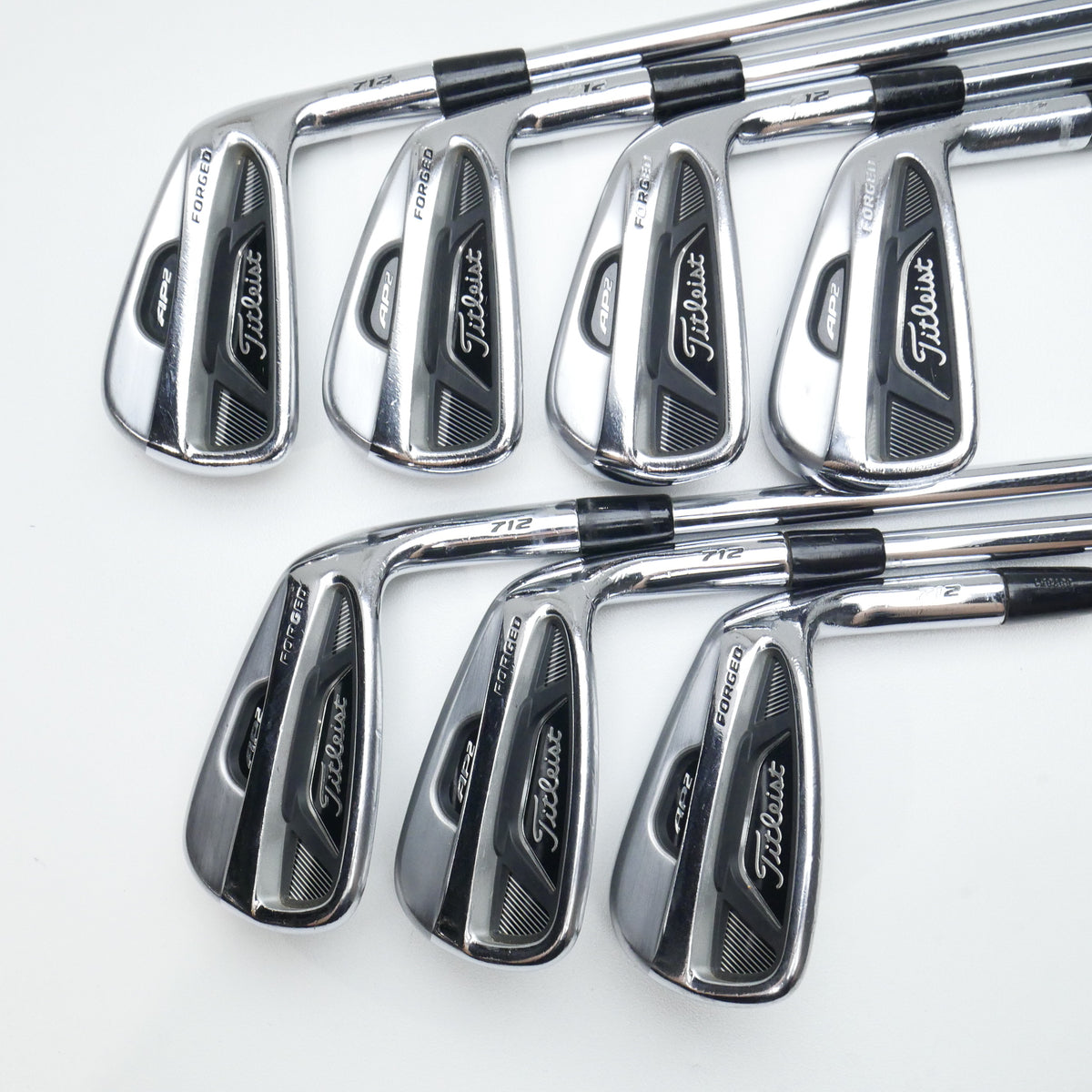 Used Titleist AP2 712 Iron Set / 4 - PW / Stiff Flex