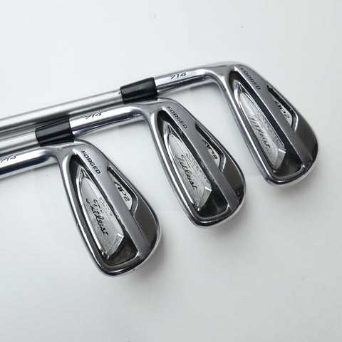 Used Titleist AP2 714 Iron Set / 3 - 9 IRON / X-Stiff Flex / Left-Handed