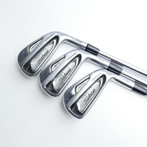 Used Titleist AP2 714 Iron Set / 4 - 9 IRON / Regular Flex