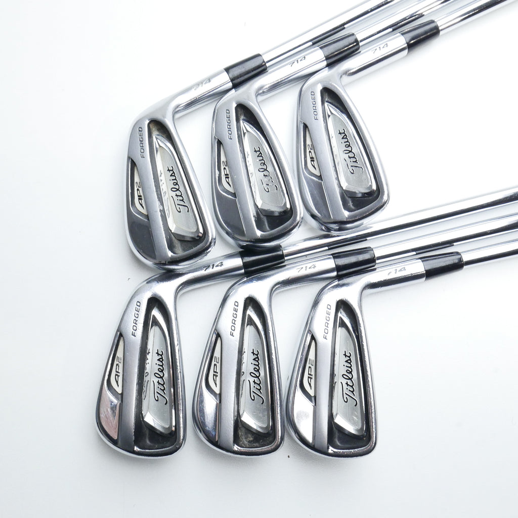 Used Titleist AP2 714 Iron Set / 4 - 9 IRON / Regular Flex
