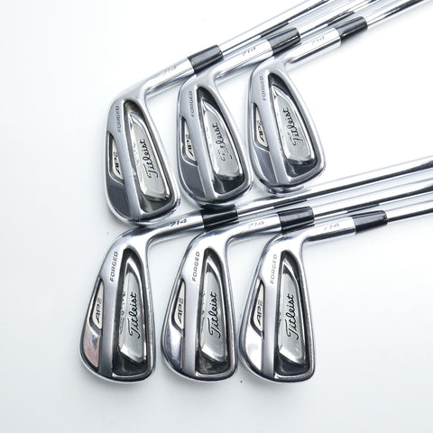 Used Titleist AP2 714 Iron Set / 4 - 9 IRON / Regular Flex