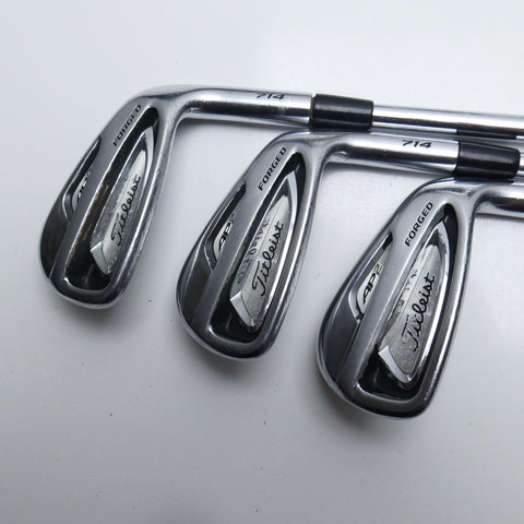Used Titleist AP2 714 Iron Set / 4 - PW / Stiff Flex