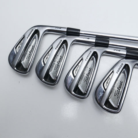 Used Titleist AP2 714 Iron Set / 4 - PW / Stiff Flex