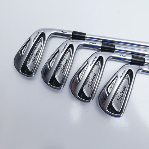 Used Titleist AP2 714 Iron Set / 4 - PW / Stiff Flex