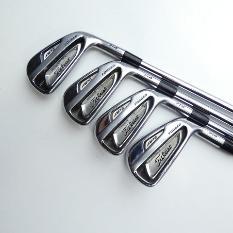 Used Titleist AP2 714 Iron Set / 4 - PW / Stiff Flex
