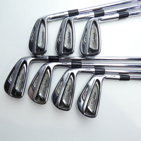 Used Titleist AP2 714 Iron Set / 4 - PW / Stiff Flex