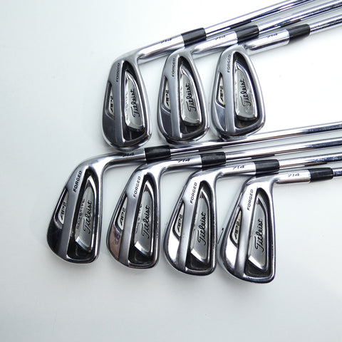 Used Titleist AP2 714 Iron Set / 4 - PW / Stiff Flex