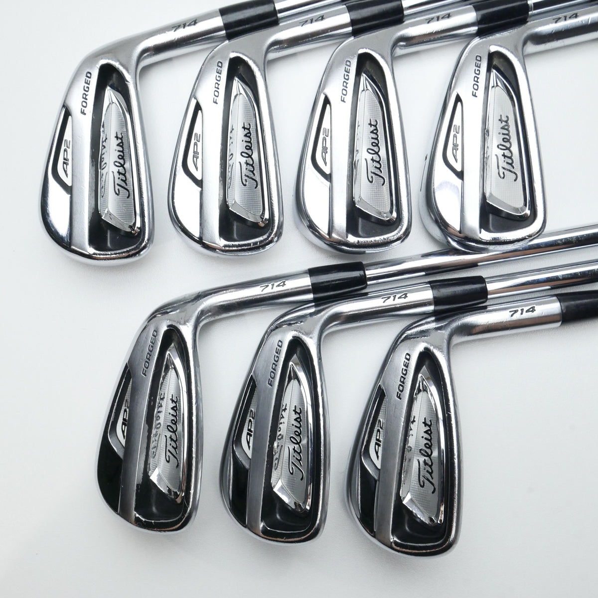 Used Titleist AP2 714 Iron Set / 4 - PW / Stiff Flex