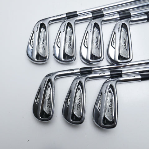 Used Titleist AP2 714 Iron Set / 4 - PW / Stiff Flex