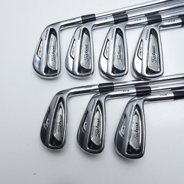 Used Titleist AP2 714 Iron Set / 4 - PW / Stiff Flex