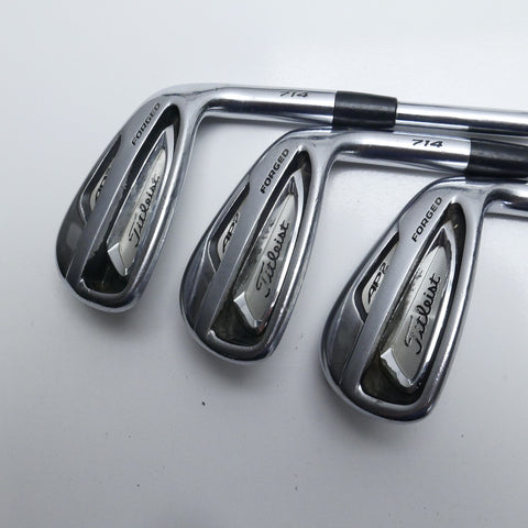 Used Titleist AP2 714 Iron Set / 5 - PW / Regular Flex