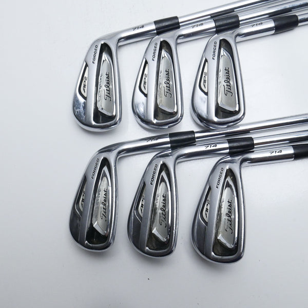 Used Titleist AP2 714 Iron Set / 5 - PW / Regular Flex