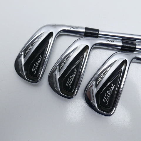 Used Titleist AP2 716 Iron Set / 4 - 9 IRON / Stiff Flex